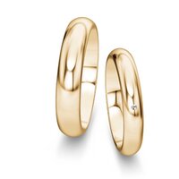 Wedding rings Delight/Heaven with diamond 0.005ct