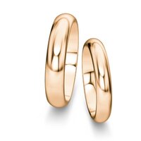 Wedding rings Delight/Heaven in 14K rosé gold
