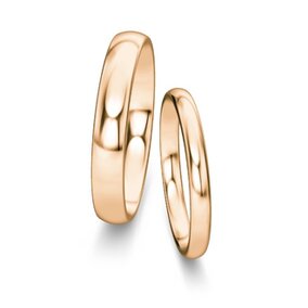 Wedding rings Classic/Eternal in 14K rosé gold