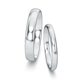 Wedding rings Classic/Eternal in platinum