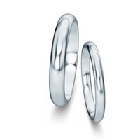 Wedding rings Delight/Heaven in 18K white gold