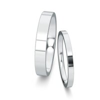 Wedding rings Infinity in platinum