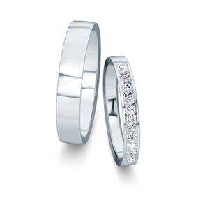 Wedding rings Desire with pavé 0.22ct