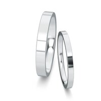 Wedding rings Infinity in platinum