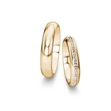 Wedding rings Delight/Heaven with diamonds 0.19ct