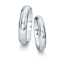 Wedding rings Delight/Heaven in 14K white gold