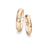 Wedding rings Delight/Heaven in 14K rosé gold