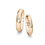 Wedding rings Delight/Heaven with diamond 0.005ct