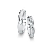 Wedding rings Delight/Heaven with diamonds 0.19ct