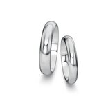 Wedding rings Delight/Heaven in palladium