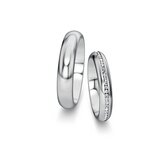 Wedding rings Delight/Heaven with diamonds 0.19ct