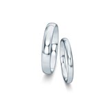 Wedding rings Classic in 18K white gold