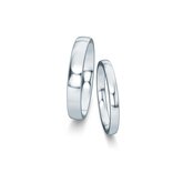Wedding rings Modern/Romance in 18K white gold