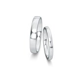 Wedding rings Modern in platinum