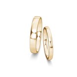 Wedding rings Modern/Romance in 18K yellow gold