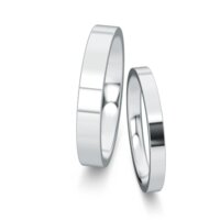 Wedding rings Infinity in platinum