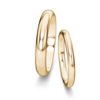 Wedding rings Delight/Heaven in 18K yellow gold