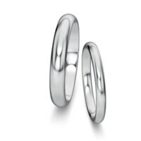 Wedding rings Delight/Heaven in palladium