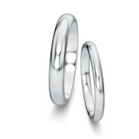 Wedding rings Delight/Heaven in platinum