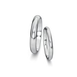 Wedding rings Delight/Heaven in palladium