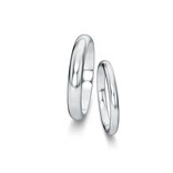 Wedding rings Delight/Heaven in platinum
