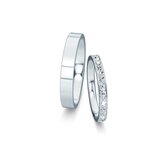 Wedding rings Infinity with pavé 0.46ct