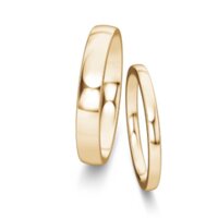 Wedding rings Modern/Romance in 18K yellow gold