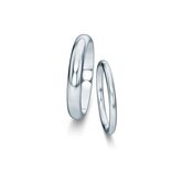 Wedding rings Delight/Heaven in 14K white gold