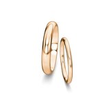 Wedding rings Delight/Heaven in 14K rosé gold