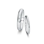 Wedding rings Delight/Heaven in platinum