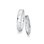 Wedding rings Modern with diamonds 0.3ct