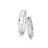 Wedding rings Modern/Romance with diamonds 0.3ct