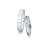 Wedding rings Infinity with diamonds 0.29ct