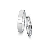 Wedding rings Infinity with diamonds 0.29ct