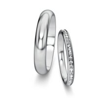 Wedding rings Delight/Heaven with diamonds 0.3ct