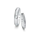 Wedding rings Delight/Heaven with diamonds 0.3ct