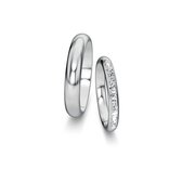 Wedding rings Heaven with diamond-Pavé 0.24ct