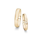 Wedding rings Classic/Eternal with diamond 0.03ct