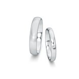 Wedding rings Classic/Eternal with diamond 0.03ct