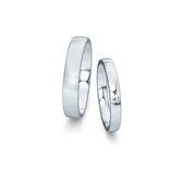 Wedding rings Modern/Romance with diamond 0.03ct