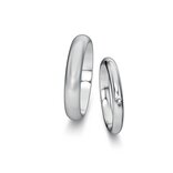 Wedding rings Delight/Heaven with diamond 0.03ct