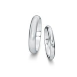 Wedding rings Delight/Heaven with diamond 0.03ct