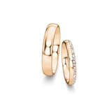 Wedding rings Eternal with diamond-Pavé 0.16ct
