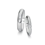 Wedding rings Heaven with diamond-Pavé 0.17ct
