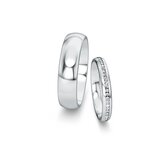 Wedding rings Classic/Eternal with diamonds 0.13ct