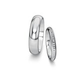 Wedding rings Delight/Heaven with diamonds 0.135ct