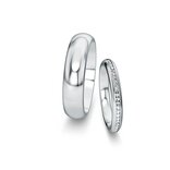 Wedding rings Delight/Heaven with diamonds 0.135ct