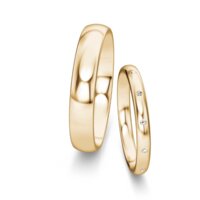 Wedding rings Classic/Eternal with diamond 0.06ct