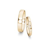 Wedding rings Modern/Romance with diamond 0.06ct