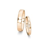 Wedding rings Modern/Romance with diamond 0.06ct